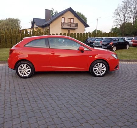 Seat Ibiza cena 18500 przebieg: 145000, rok produkcji 2013 z Skierniewice małe 106